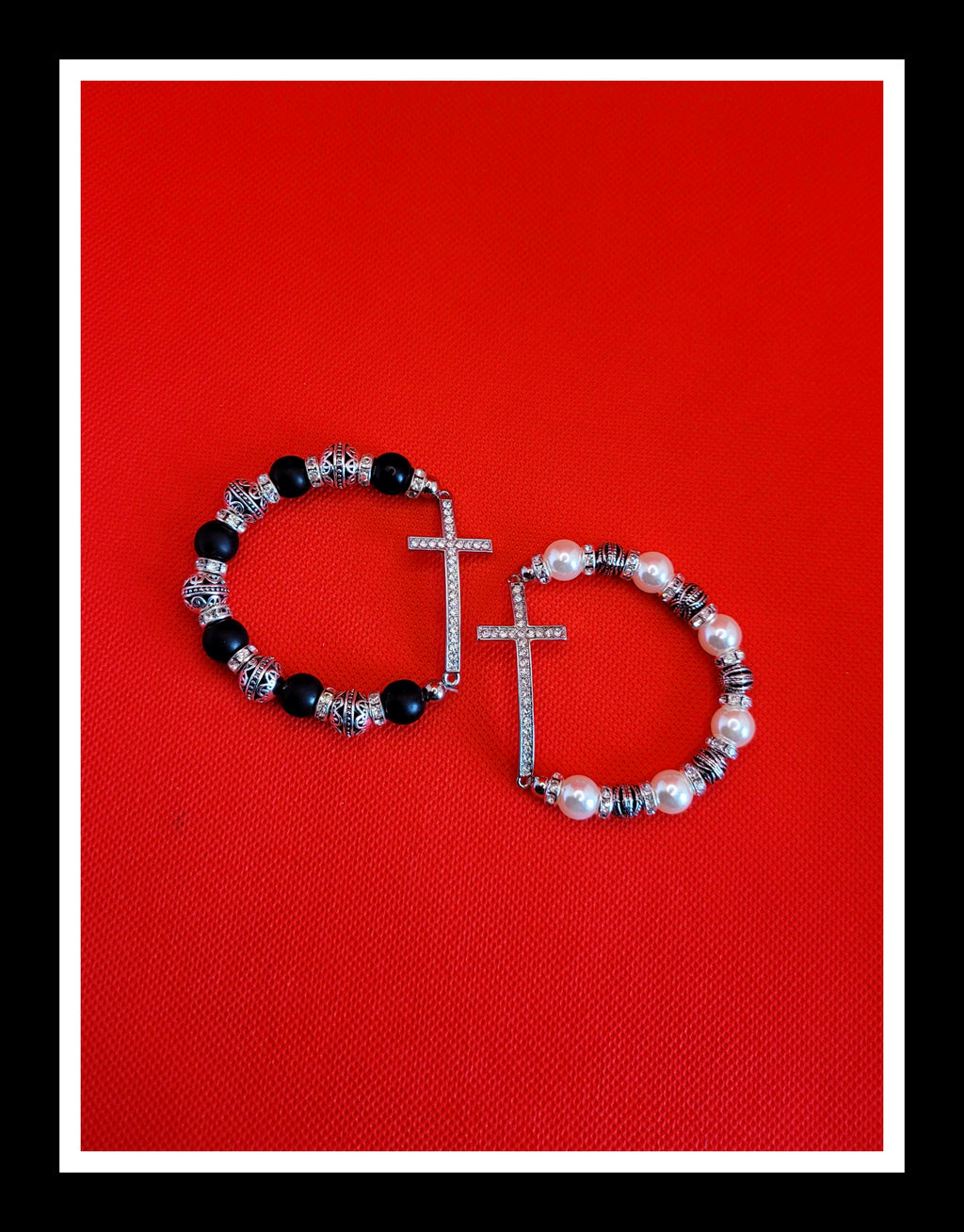 Bling Me to the Cross Bracelet