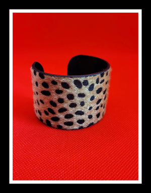 Cheetah Faux Fur Cuff